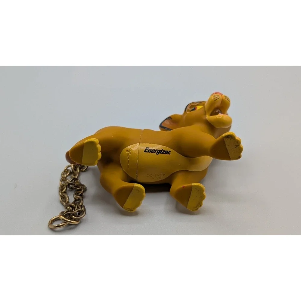 2003 Disney Energizer Squeeze Light Simba The Lion King (Tested & Working)